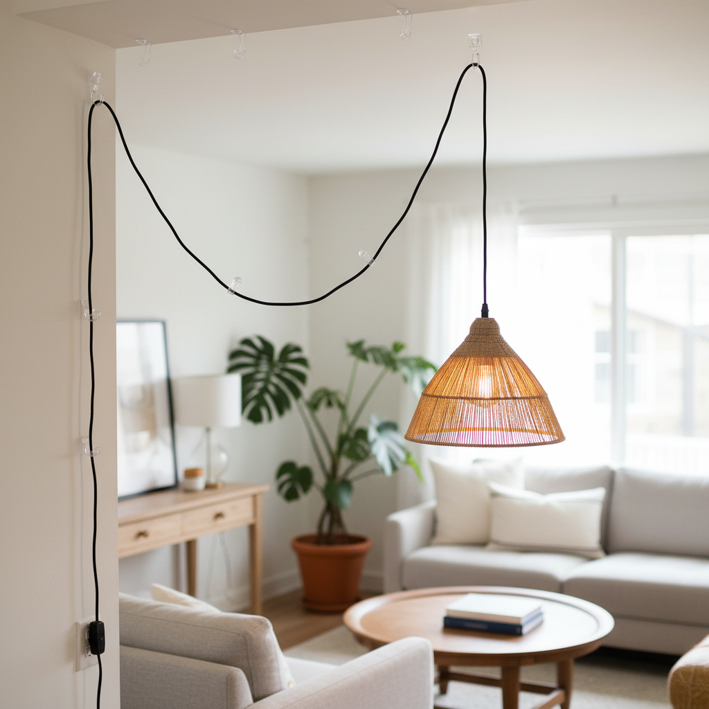 How to Swag a Pendant Light Without Hardwiring: A Complete Guide