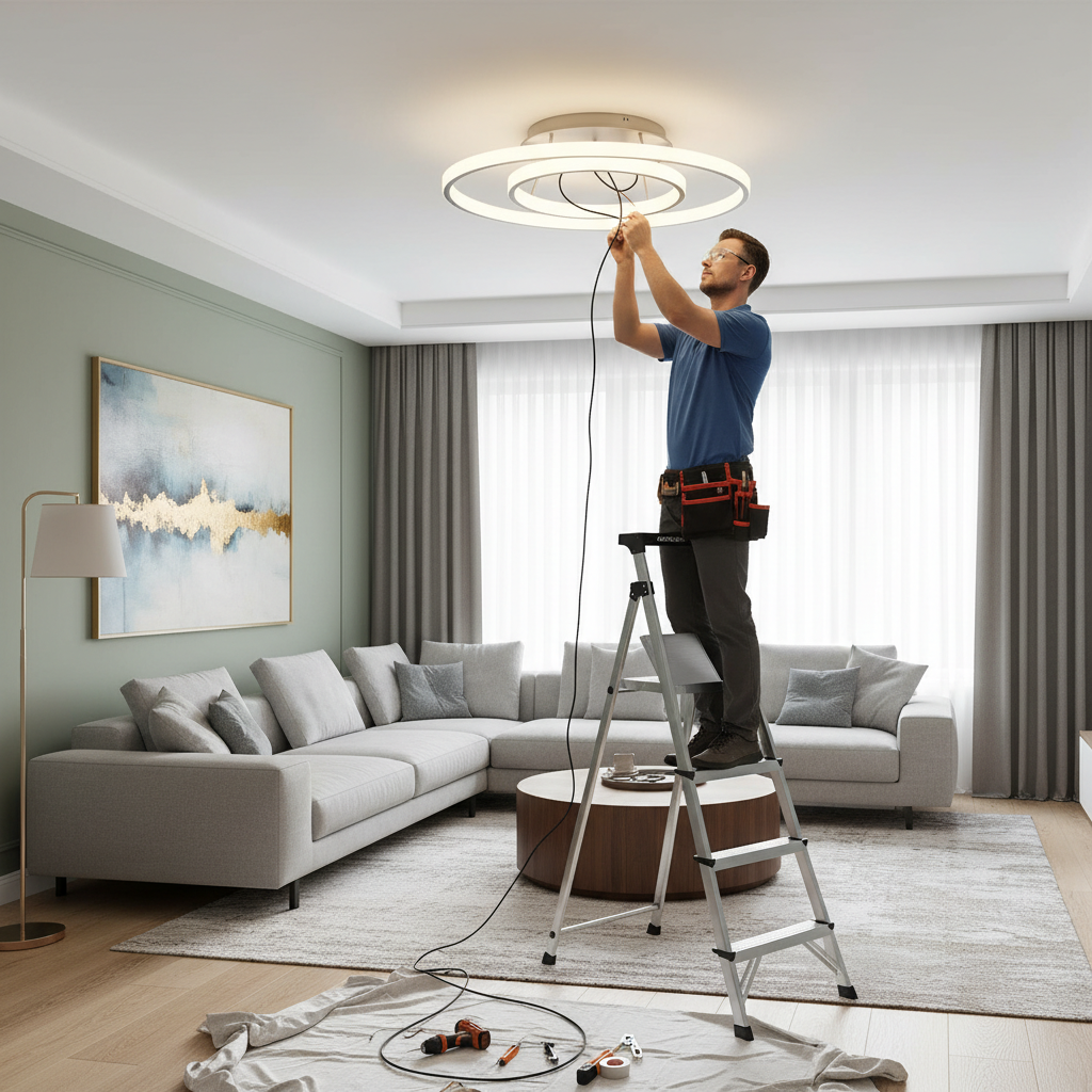 Living Room Ceiling Light: Common Installation Mistakes to Avoid in 2026