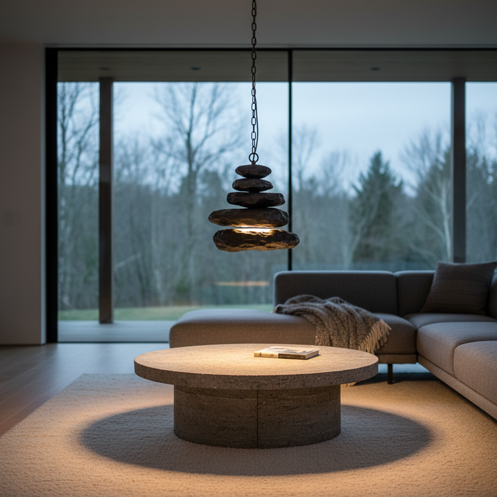 Review: Hubbardton Forge Cairn Forged Iron Pendant – A Masterpiece of Light and Craft