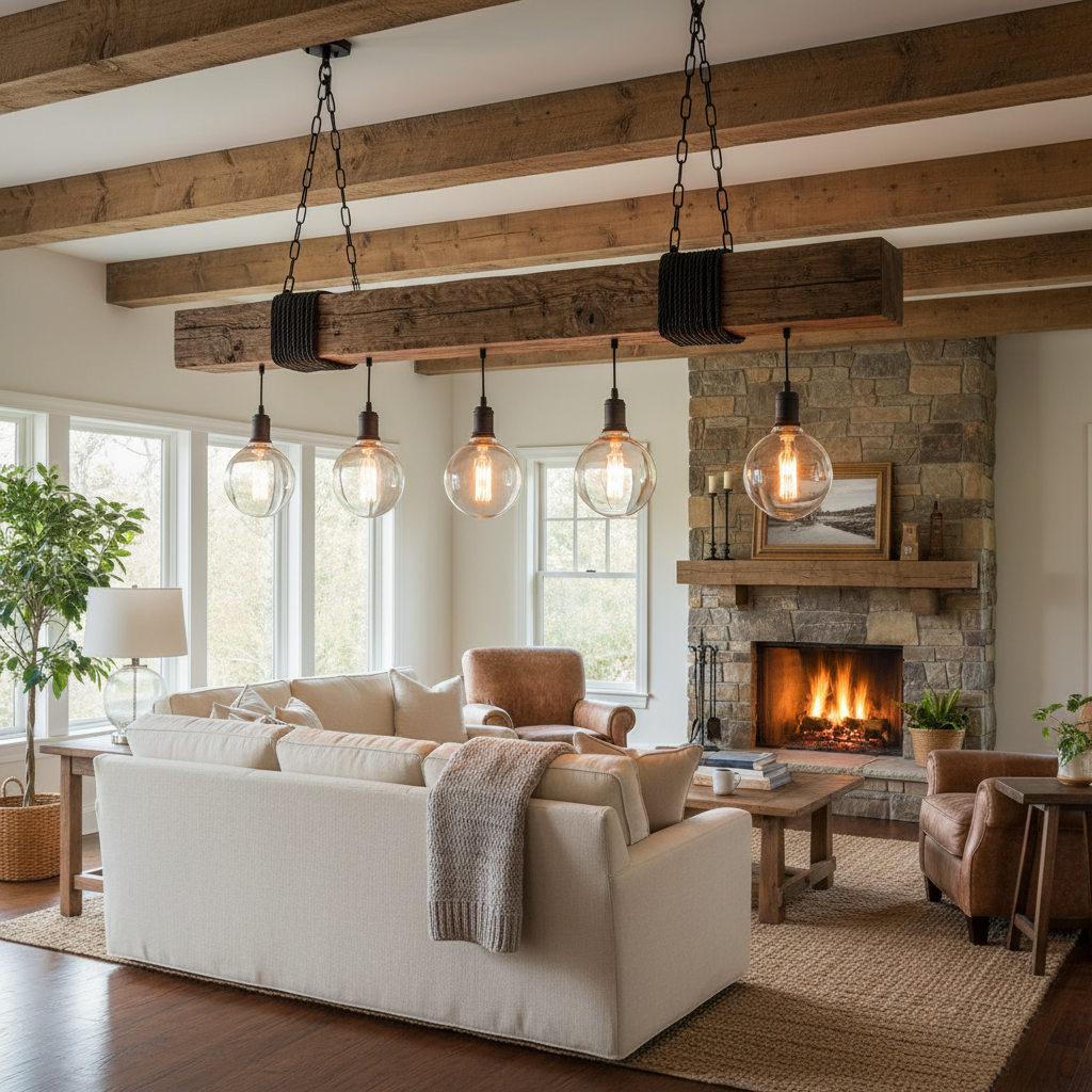 Elevate Your Home: The Best Rustic Wooden Beam Ceiling Lights for 2026