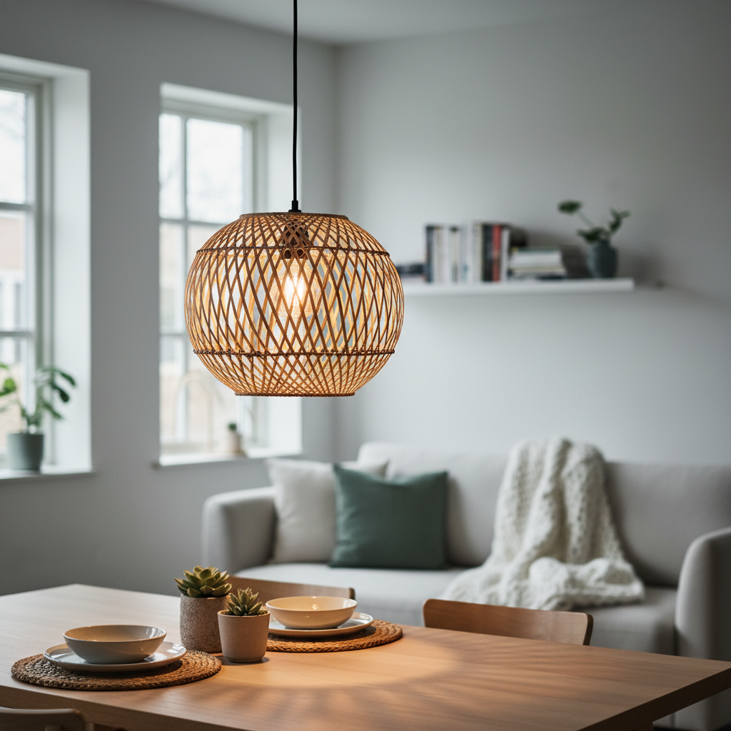 Review: IKEA Sinnerlig Bamboo Pendant Lamp – Your Guide to Effortless Style