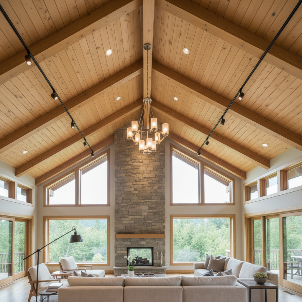 Illuminating Grandeur: The Best Lights for Vaulted and Sloped Ceilings