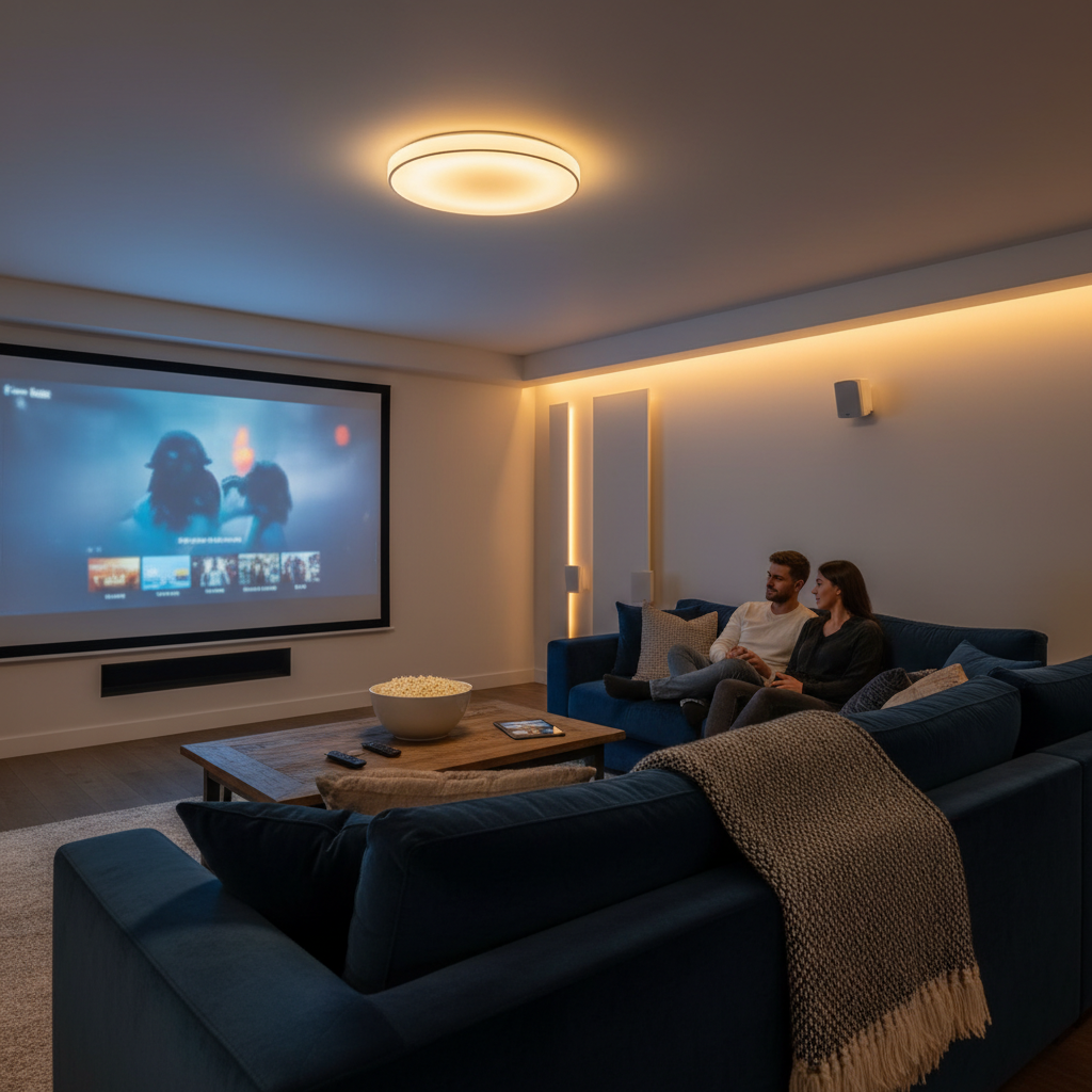 Best Dimmable LED Ceiling Lights for Movie Nights: Elevate Your Home Cinema Experience