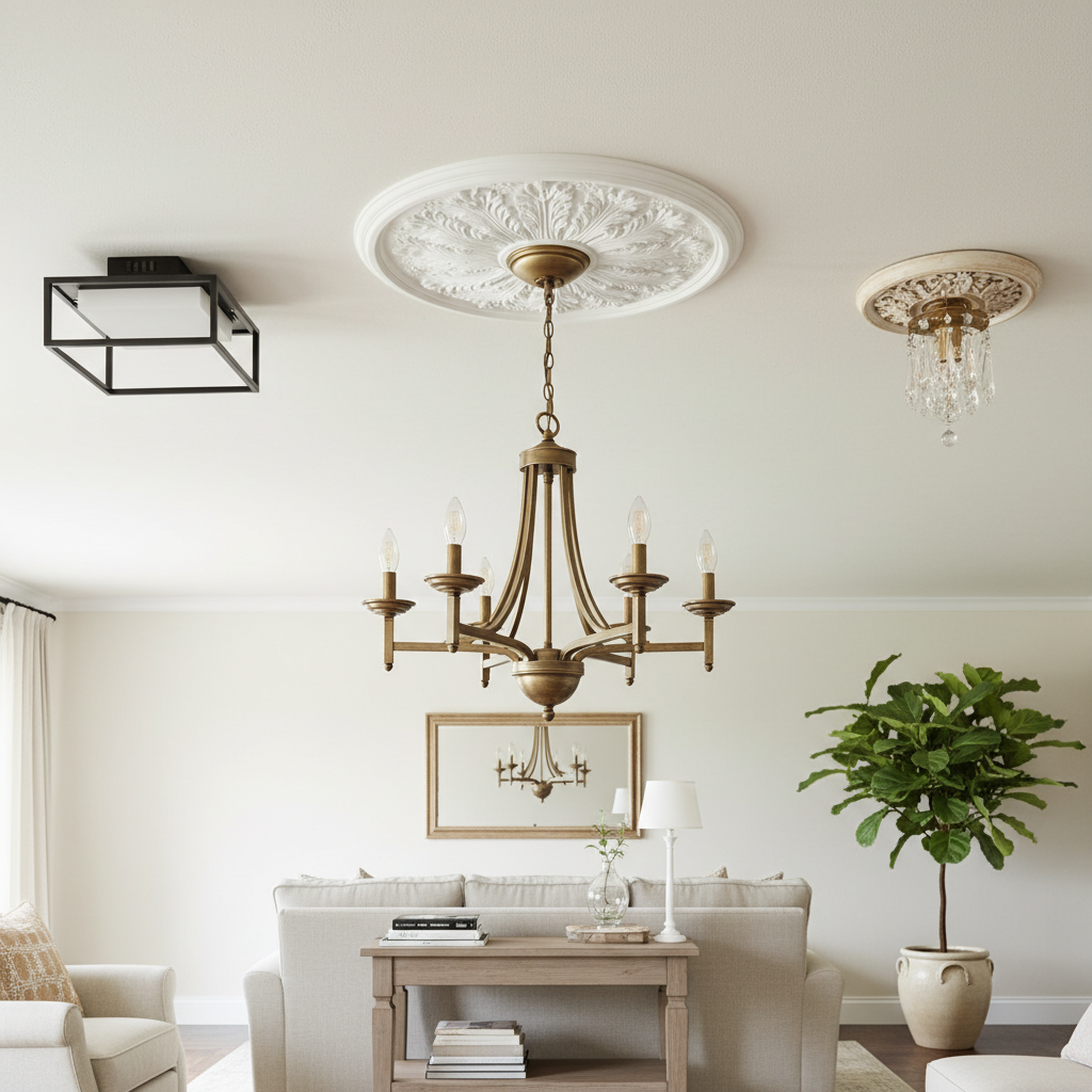 Best Ceiling Medallions to Elevate Your Lighting and Home Decor