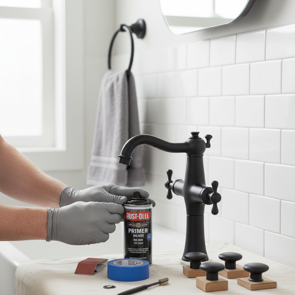 How to Paint Old Brass Fixtures Black DIY: A Complete Guide to Modernizing Your Home