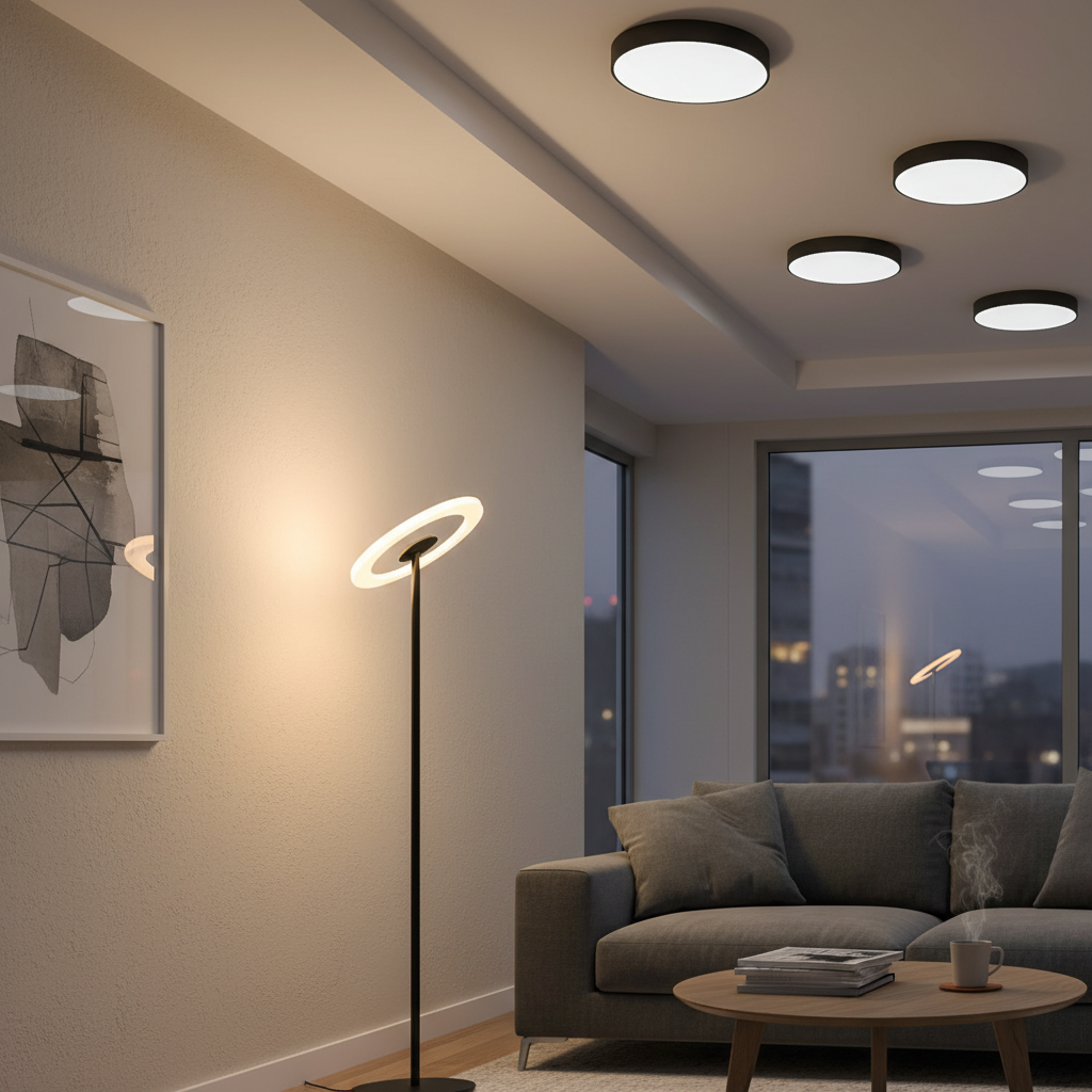 Unveiling the Gcrus Floor & Ceiling Lamps: A Comprehensive Living Room Lighting Review
