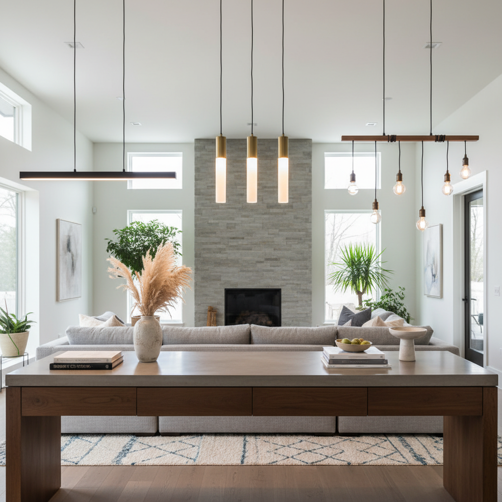Best Linear Pendants for Living Room Islands: A Definitive Guide
