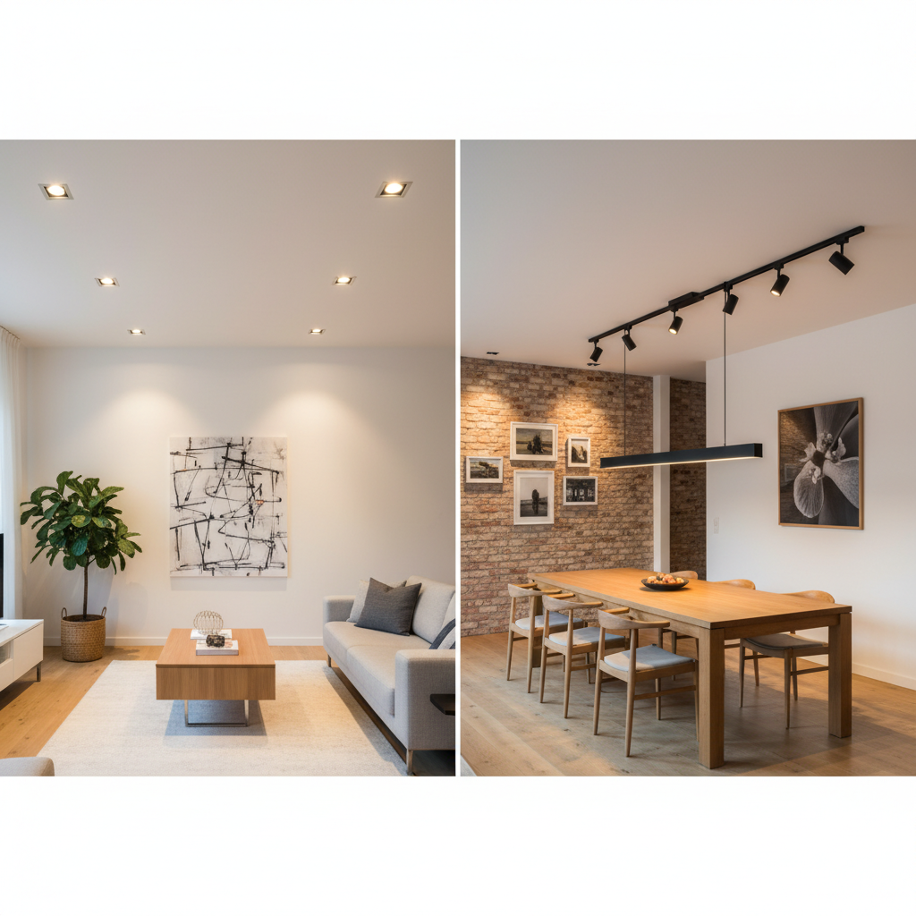 Recessed Lighting vs. Track Lights: The Ultimate Style Guide for Your Home