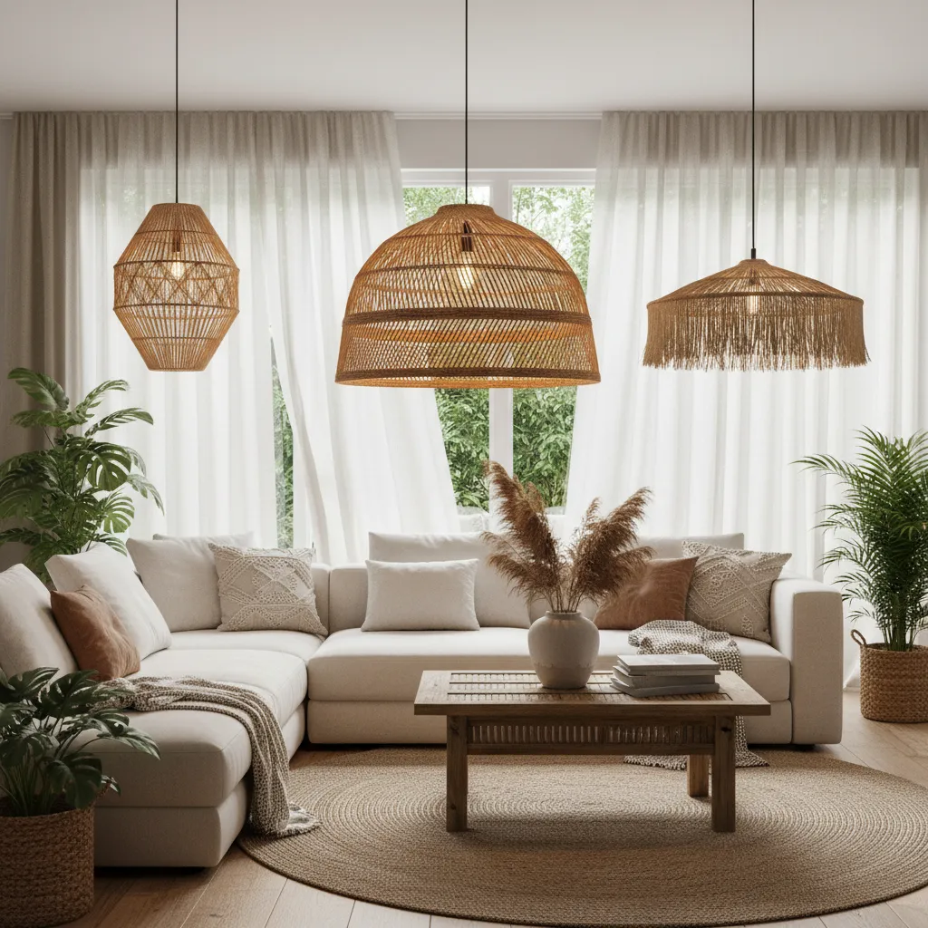 Best Boho Chic Rattan Ceiling Lights for 2026: Elevate Your Living Room